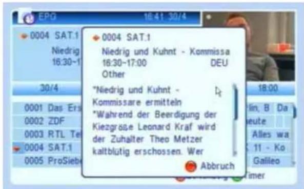 ZEHNDER ZX 2700 HU - Die Programmübersicht enthält: - 1