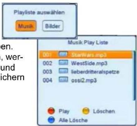ZEHNDER ZX 2700 HU - Play Liste: - 1