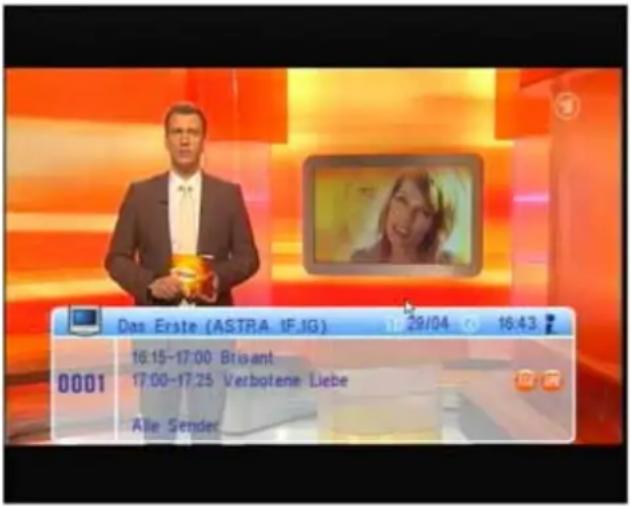 ZEHNDER ZX 2700 HU - TV-Betrieb ein-/ausschalten - 1