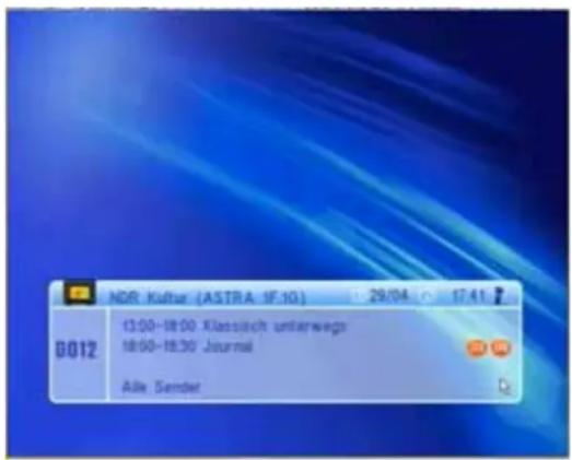 ZEHNDER ZX 2700 HU - Umschalten zwischen TV- und Radiobetrieb - 1