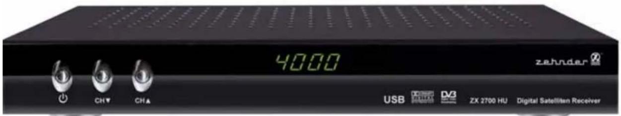 ZEHNDER ZX 2700 HU - BEDIENUNGSELEMENTE UND ANSCHLÜSSE - 1