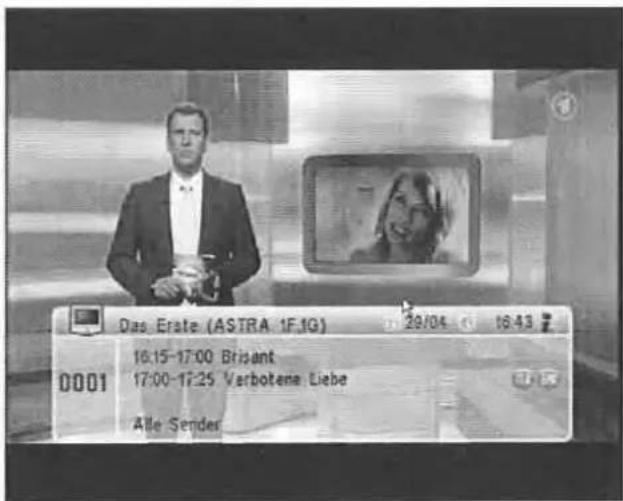 ZEHNDER ZX 2300 H - TV-Betrieb ein-/ausschalten - 1