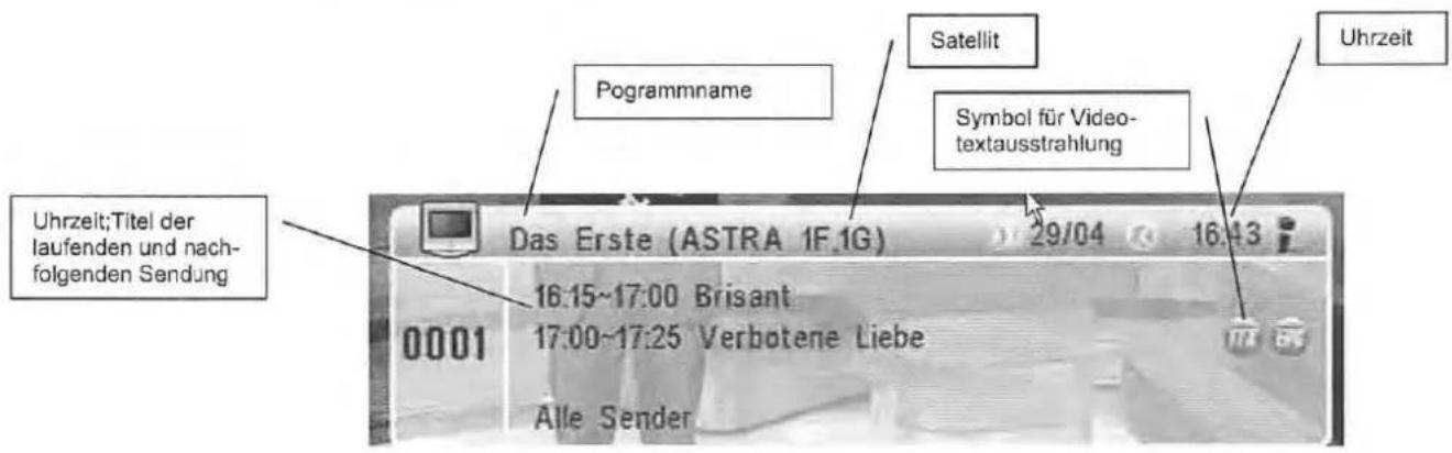ZEHNDER ZX 2300 H - Programminformation INFO - 1