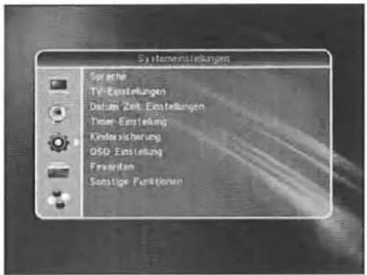 ZEHNDER ZX 2300 H - TV-Einstellungen - 1