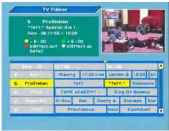 ZEHNDER ZX 2100 - Hinweis ! Die im Programmführer dargestellten Informationen sind senderabhängig. - 1