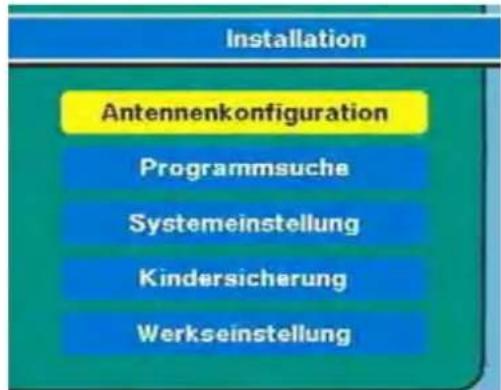 ZEHNDER ZX 2100 - Antennenkonfiguration – für Mehrsatellitenempfang - 1