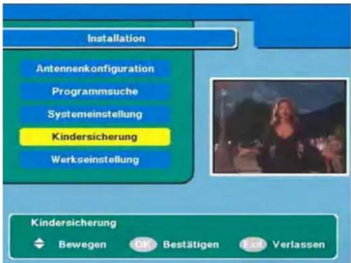 ZEHNDER ZX 2100 - Kindersicherung aktivieren – Kennwort einrichten - 1