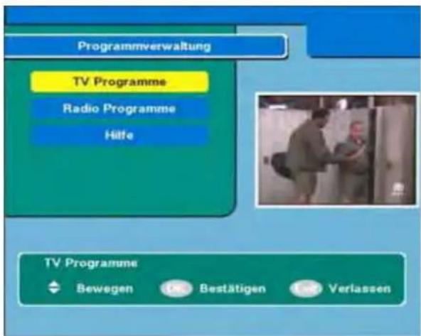 ZEHNDER ZX 2100 - (Programmliste einsehen, sortieren, löschen, sperren, umbenennen) - 1