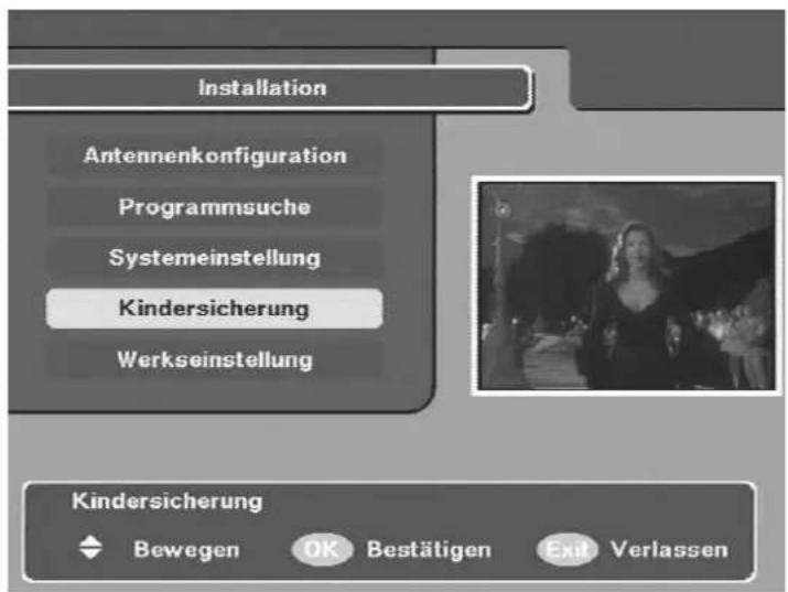 ZEHNDER ZX 1100 - Kindersicherung aktivieren – Kennwort einrichten - 1