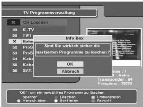 ZEHNDER ZX 1100 - ⊗ Löschen Löschen eines Programms (- Taste) - 1