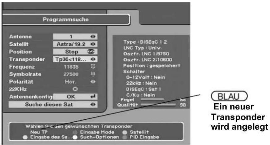 ZEHNDER ZX 1100 - Ändern und Neuanlegen von Transpondern - 1