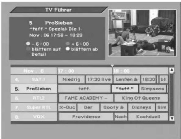 ZEHNDER ZX 1100 - Hinweis ! Die im Programmführer dargestellten Informationen sind senderabhängig. - 1
