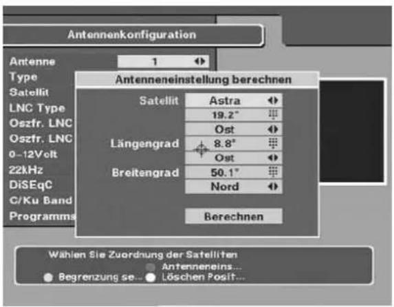 ZEHNDER ZX 1100 - Antenneneinstellung – Hilfsfunktion zur Antennenausrichtung - 2