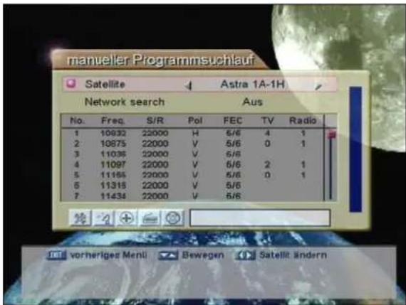 ZEHNDER ZX 1000 - Manueller Programmsuchlauf - 1