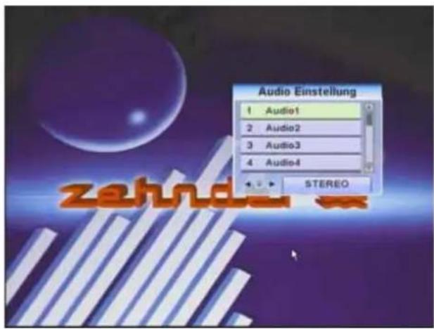 ZEHNDER ZX 2102 - Tonart und Sprache wählen - 6