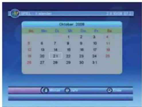 ZEHNDER TX 444 Hue - Kalender - 1