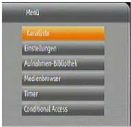 ZEHNDER HX 8100 CI+ - Menüsystem - 1