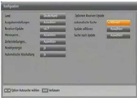 ZEHNDER HX 8100 CI+ - Receiver-Aktualisierung - 1