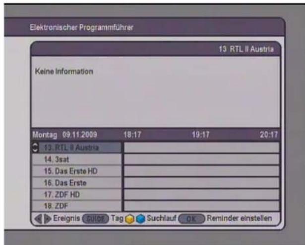 ZEHNDER HX 8010 I - ELEKTRONISCHER PROGRAMMFÜHRER - 1