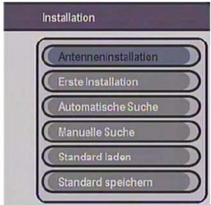 ZEHNDER HX 8010 I - MENÜ INSTALLATION - 1