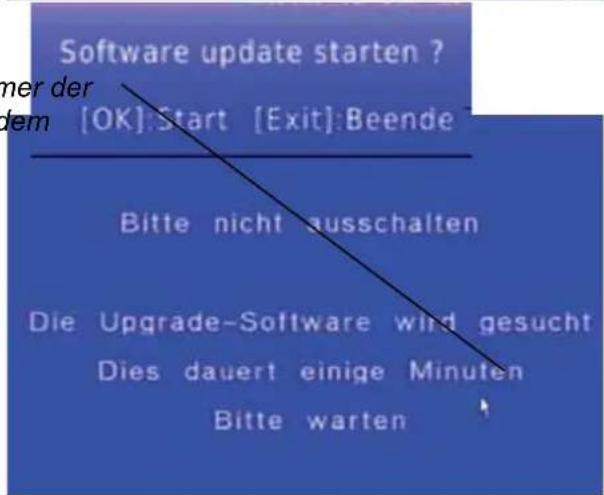 ZEHNDER HX 7133 PVR - Software Update über Satellit - 2