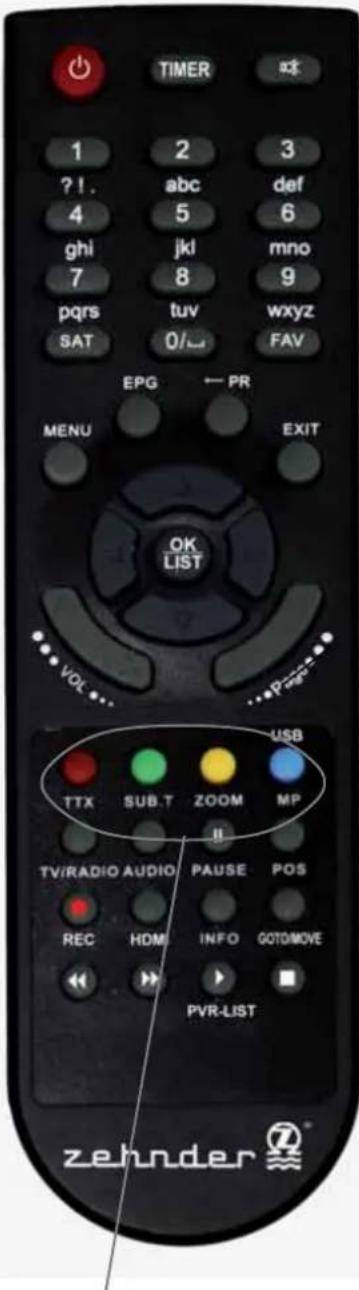 ZEHNDER HX 7133 PVR - Fernbedienung - 1