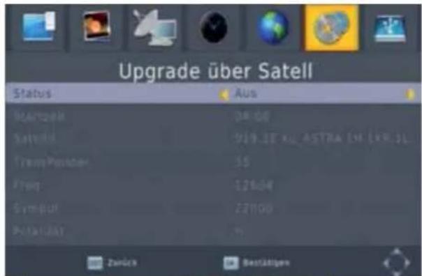 ZEHNDER HX 7133 PVR - Software Update über Satellit - 1