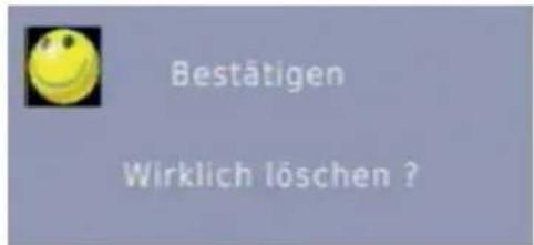 ZEHNDER HX 7133 PVR - Löschen von Transpondern - 2