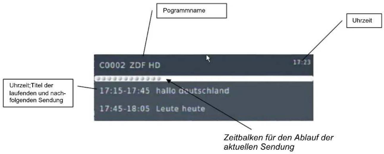 ZEHNDER HX 7133 PVR - Programminformation INFO - 1