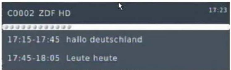 ZEHNDER HX 7133 PVR - Programmwahl - 2