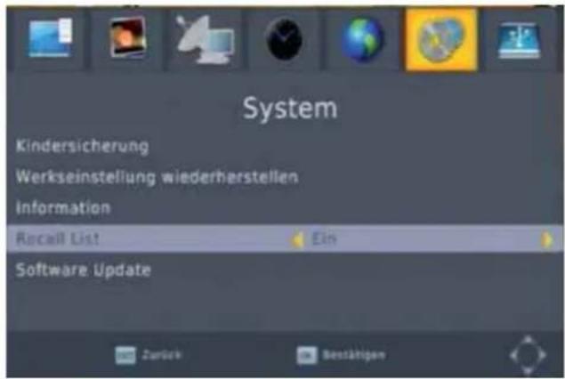 ZEHNDER HX 7133 PVR - Recall-Liste - 1