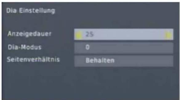 ZEHNDER HX 7133 PVR - Weitere Funktionen im Menü 'USB/Bildeinstellungen': - 1
