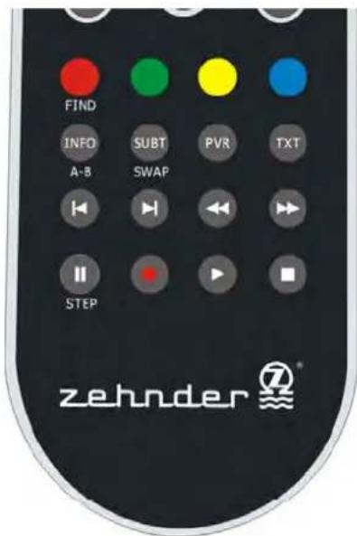ZEHNDER HX 7202 CI+ - Weitere Tasten auf der Fernbedienung - 1