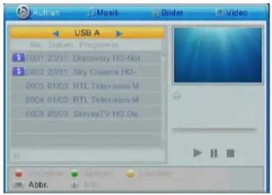 ZEHNDER HX 7202 CI+ - Media Player (USB - Menü) - 1