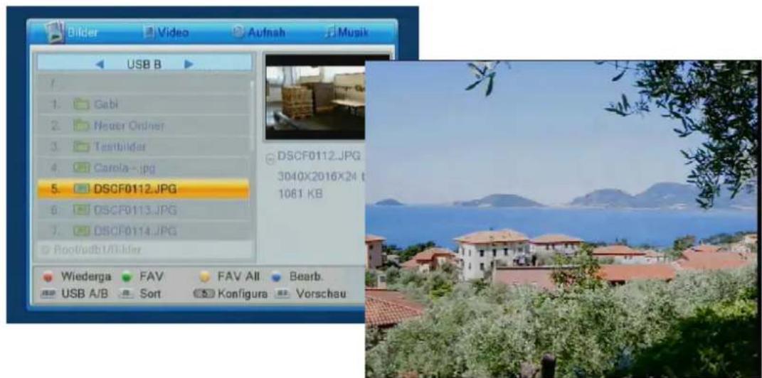 ZEHNDER HX 7202 CI+ - USB Dia-Schau starten - 1