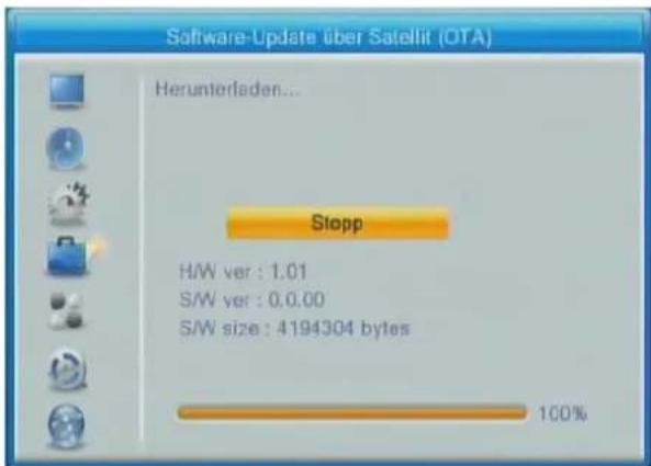 ZEHNDER HX 7202 CI+ - Software Update über Satellit - 2