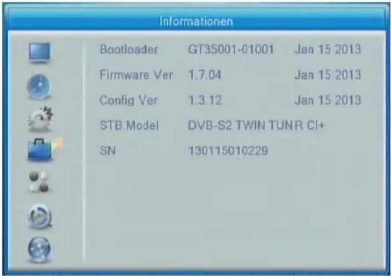 ZEHNDER HX 7202 CI+ - Menü „Service“ - 2