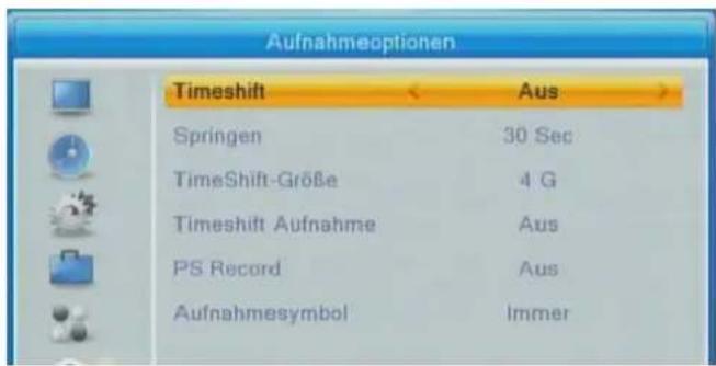 ZEHNDER HX 7202 CI+ - Aufnahmeoptionen - 2