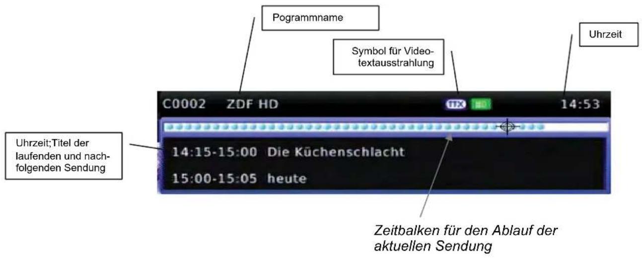 ZEHNDER HX 7120u - Programminformation INFO - 1