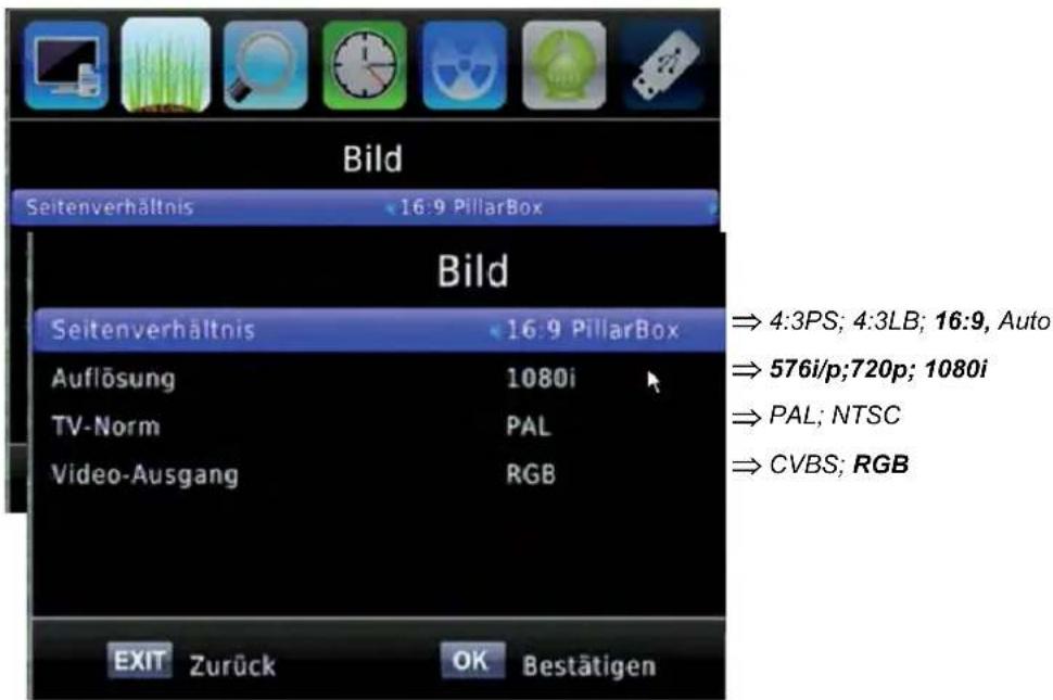 ZEHNDER HX 7120u - Bild-Einstellung - 1