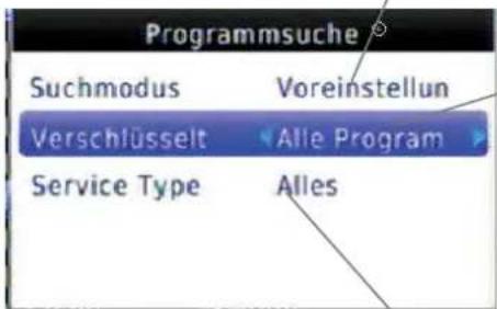 ZEHNDER HX 7120u - Alle Programme eines Satelliten suchen (Automatische Suche) - 2