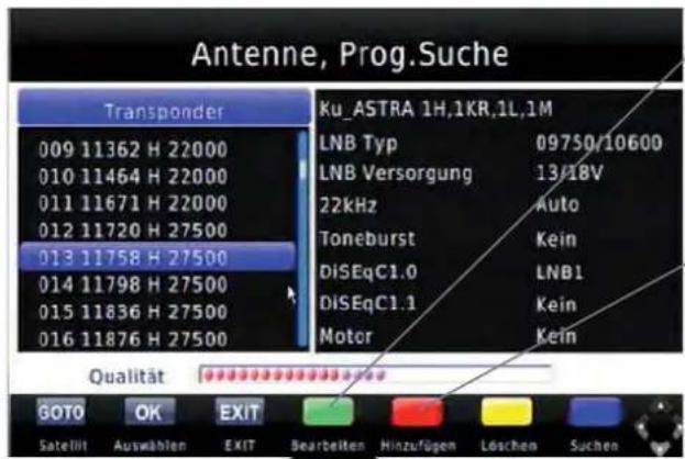 ZEHNDER HX 7120u - Ändern und Neuanlegen von Transpondern - 1