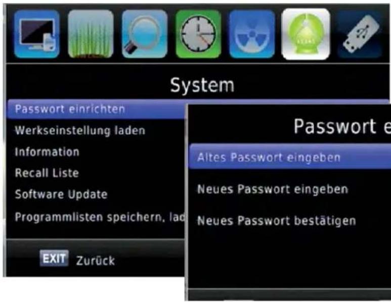 ZEHNDER HX 7120u - Kindersicherung – Passwort einrichten - 1