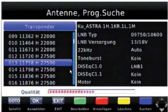 ZEHNDER HX 7120u - Programmsuchlauf - 2