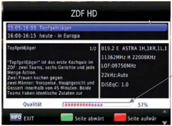 ZEHNDER HX 7120u - Feinausrichtung der Antenne - 1