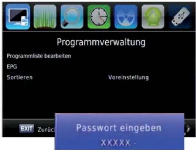 ZEHNDER HX 7120u - (Programmliste einsehen, sortieren, löschen, sperren, umbenennen) - 1