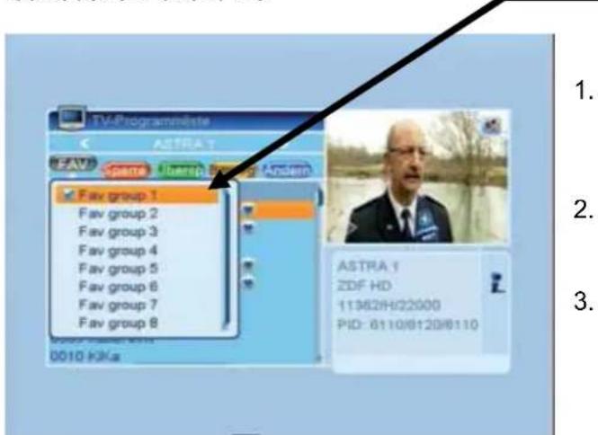 TV-Programmie ASTRA 1 FAV Group 2 Group 3 Group 4 Group 5 Group 6 Group 7 Group 8 FAV group 1 FAV group 2 FAV group 3 FAV group 4 FAV group 5 FAV group 6 FAV group 7 FAV group 8 0010 KJKa ASTRA 1 ZDF HD 11362H/22000 PID: 6110/6120/6110