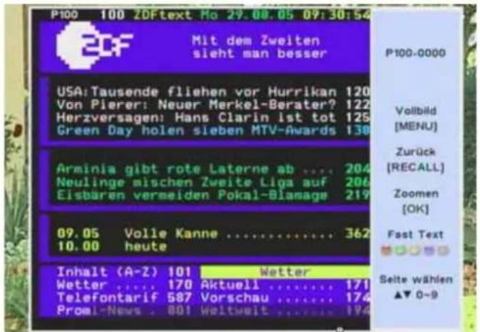 P100 100 ZOFtext Mo 29.08.05 09:30:54 2DF Mit dem Zweiten sleht man besser USA: Tausende fliehen vor Hurrikan 120 Von Pierer: Neuer Merkel-Berater? 122 Herzversagen: Hans Clarin ist tot 125 Green Day holen sieben MTV-Awards 138 Arminia gibt rote Laterne ab .... 204 Neulinge mischen Zweite Liga auf 2…