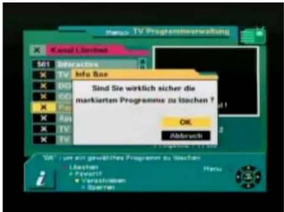 ZEHNDER DX 800 - Löschen eines Programms (ROT - Taste) - 1