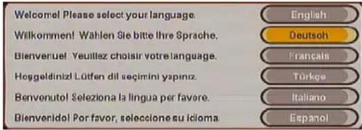 Welcome! Please select your language. Welkommen! Wahlen Sie bitte Ihre Sprache. Bienvenue! Veuillez choisir votre language. Hösgeldiniz! Lütfen dil seçimini yspiniz. Benvenutol Seleziona la lingua per favore. Bienvenidol Por favor, seleccione su idioma. English Deutsch Français Türkçe Italiano Espanol
